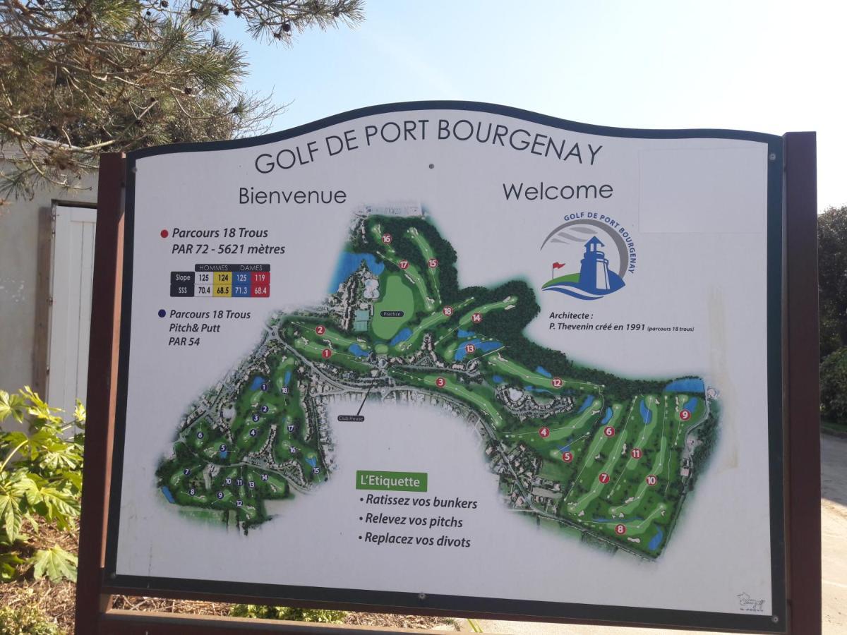 Ile Au Pre Vue Lac Et Golf Talmont-Saint-Hilaire Eksteriør billede